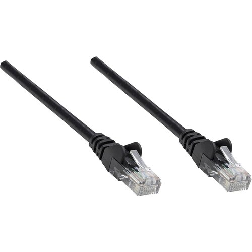 Intellinet 739856 RJ45 omrežni kabel\, Patch kabel CAT 6 S/FTP 1.50 m črna za&scaron;čita iz folije\, pletena za&scaron;čita\, brez halogena 1 kos, (20417903) Cene