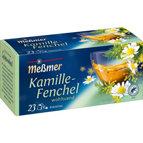 Meßmer Zeli&scaron;čni čaj - kamilica in komarček - 23 čajnih vrečk Cene