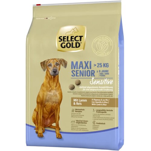 Select Gold Sensitive Senior Maxi janjetina i riža Cene