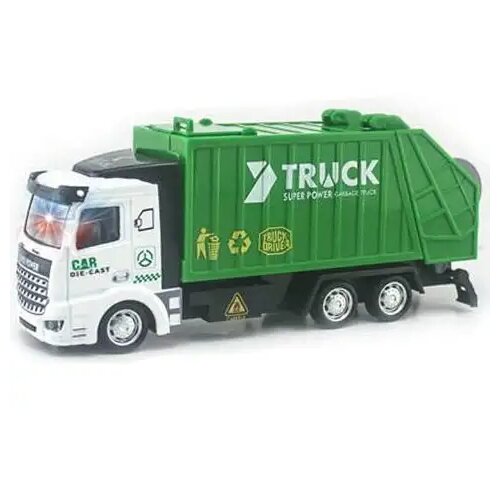 Magic Toys Smetarski tovornjak s pogonom na poteg nazaj, z lučjo in zvokom 1/48 Cene