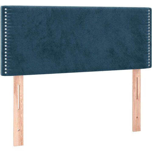 Box spring krevet s madracem tamnoplavi 100x200 cm bar&amp;scaron;unasti Slike