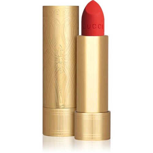 Gucci Beauty Rouge &amp;agrave; L&amp;egrave;vres Matte Lipstick matirajući ruž za usne nijansa 302 Agatha Orange 3.5 g Slike