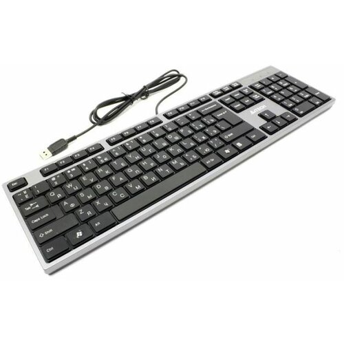 A4Tech KD-300 X-Slim USB US crna tastatura Slike