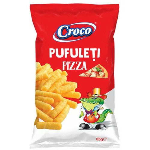 CROCO flips pizza puffs 75g Slike