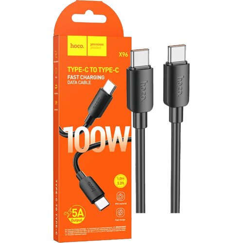 hoco. USB kabl za smartphone, type C, 100W, crna - X96 Hyper, 100W, Crni Cijene