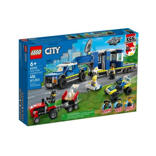 Lego city police mobile command truck ( LE60315 ) Cene