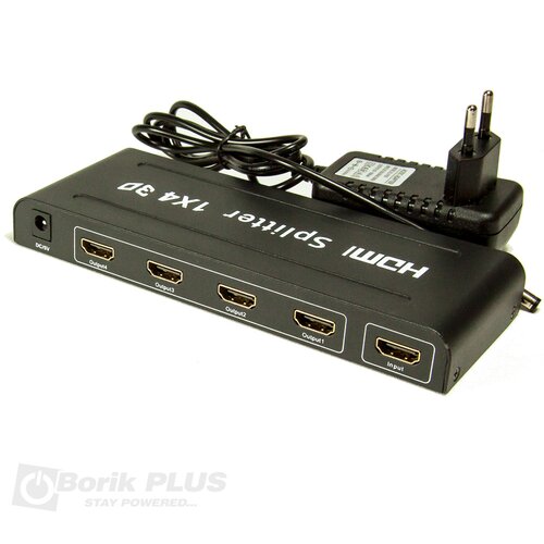 BPC HDMI spliter 1 na 4 aktivni Cene