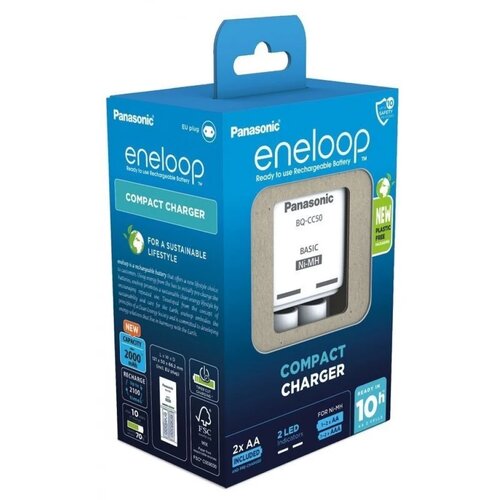 Panasonic punjač K-KJ5OMCD20E gratis 2 punjive baterije 2000mAh Cene