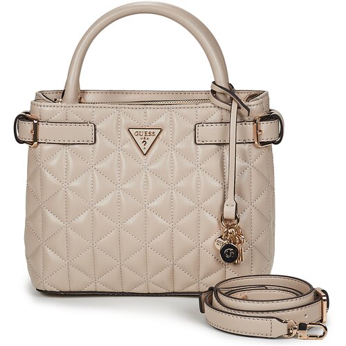 Guess Ročne torbice PAISLEIGH GIRLFRIEND SATCHEL Bela Cene