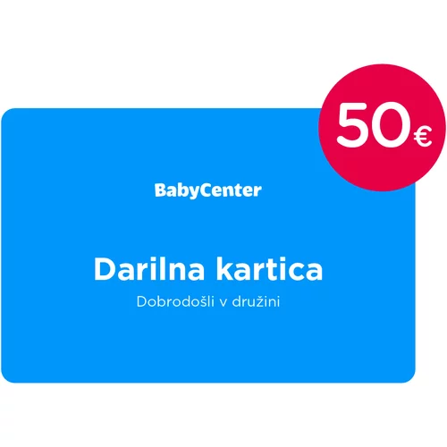 Baby Center Darilna kartica 50 €