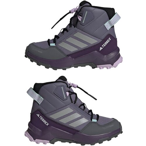 Adidas Patike za devojčice Terrex Ax4R Cw+ Mid K, JS2924, Tamnosive Slike