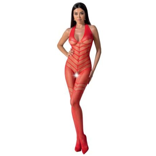 Passion BS100 Catsuit - Red Cene