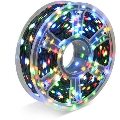 JWD Novogodi&amp;scaron;nji ukras 1000 LED lampica u boji, 100m, sa daljinskim upravljačem Slike
