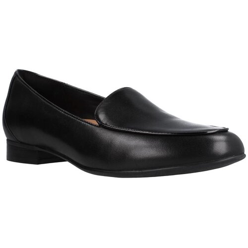 Clarks Mokasini UN BLUSH EASE BLACK LEATHE Črna Slike