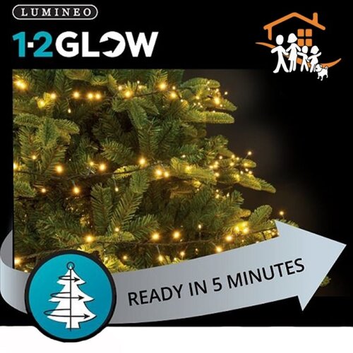  Novogodišnja LED rasveta za jelku 210cm-223L Toplo bela Lumineo 1-2 Glow 495462 Cene