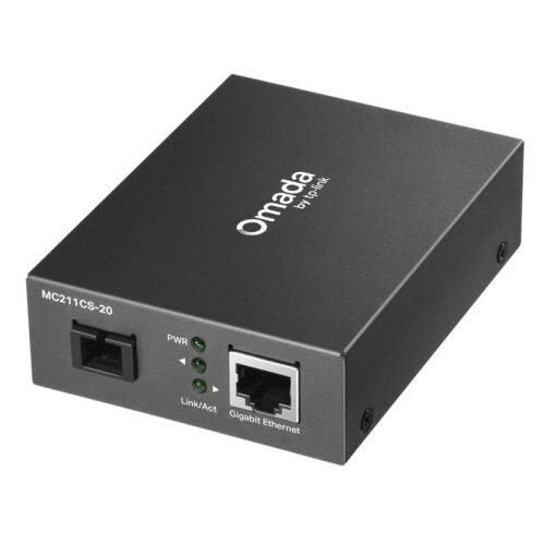 Tp-link MC211CS-20 1x Gigabit RJ45 1x Gigabit SC/UPC optični WDM media converter Cene