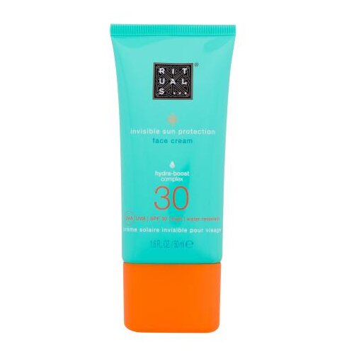 Rituals The Ritual Of Karma Invisible Sun Protection Face Cream SPF30 vodoodporna in vlažilna krema za za&amp;scaron;čito pred soncem za obraz 50 ml za ženske Slike