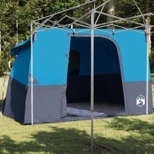 vidaXL Šator s krovom Ostalo Plava i crna 280 x 220 x 176 cm Cijene