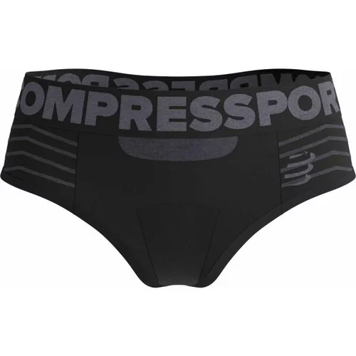 Compressport SEAMLESS BOXER W Ženske funkcionalne bokserice, crna, veličina