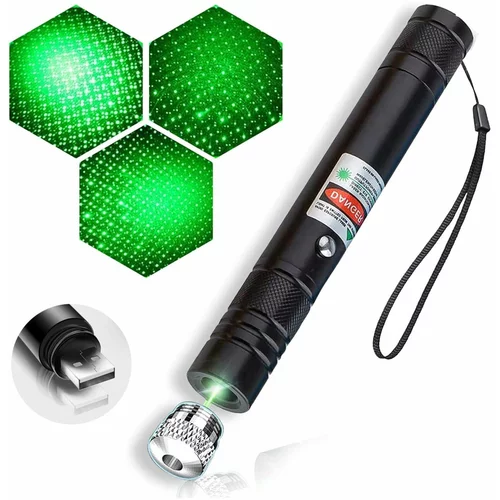 TOSN Zeleni vrtljiv laser