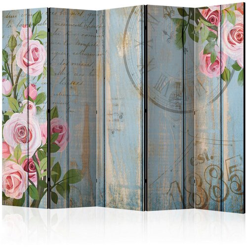 Artgeist PARAVAN 225/172/3 cm pink, pastelno modra Cene