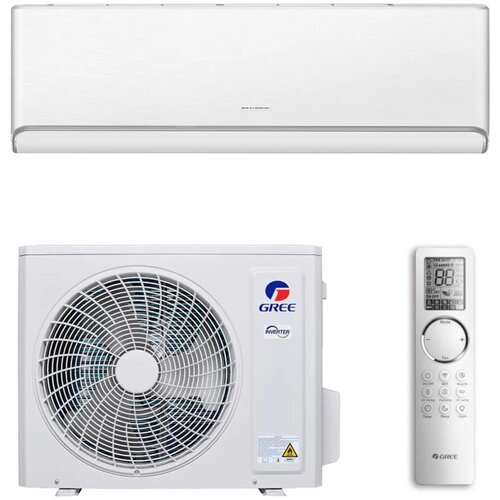Gree klima uređaj AIRY, GWH09AVCXB-K6DNA1B/I W/GWH09AVCXB-K6DNA1B/O, bijeli 2,70 kW Cijene