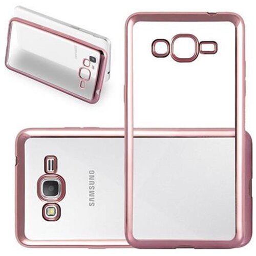 Cadorabo Case, združljiv s Samsungom v Chrome Rose Gold - Za&scaron;čitni pokrov iz fleksibilnega silikona TPU, (20590162) Cene