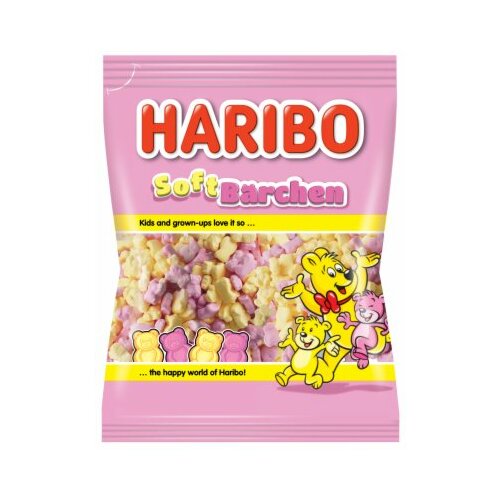 Haribo soft barchen bombone 100g kesa Slike