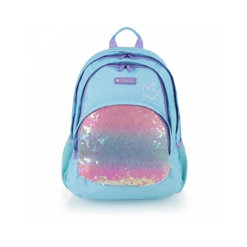 RANAC školski ergonomski 32x44x18 cm 21l-0,56 kg Fantasy Gabol svetlo plava Cene