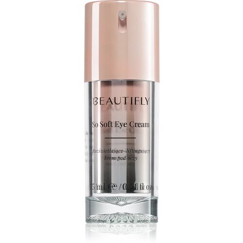 Beautifly So Soft Eye cream posvetlitvena krema proti gubam z lifting učinkom za predel okoli oči 15 ml Cene