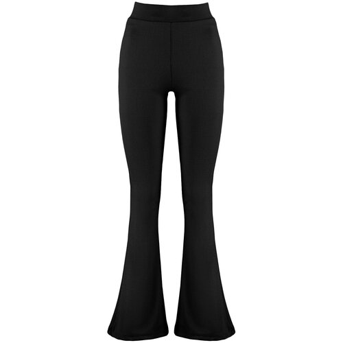 Trendyol ženske pantalone TWOSS23PL00135, crna Cene