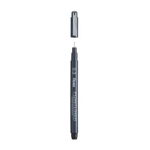 Pentel fineliner pointliner crni 0,3 ( p.s20p03 ) Cene