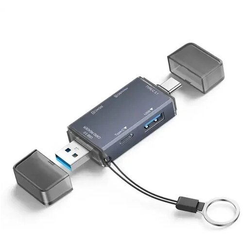 Kettz KT-CR61 čitač kartica 6 u 1 SD 3.0 TF 5Gbps Cene