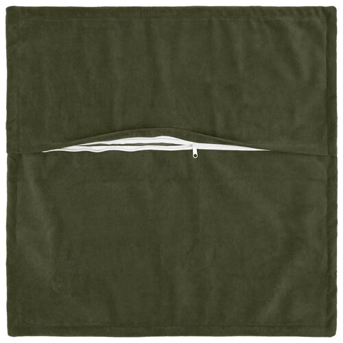  Jastuk s jastukom HOUTEN 2 kom. Zelena Mikrofibra Flis - Zelena 60 x 60 cm 2 Slike