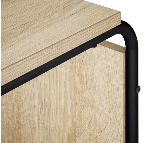  TV stalak 140 x 36 x 45 cm Hrast sonoma Konstruirano drvo - Hrast sonoma 140 x 36 x 45 cm Slike
