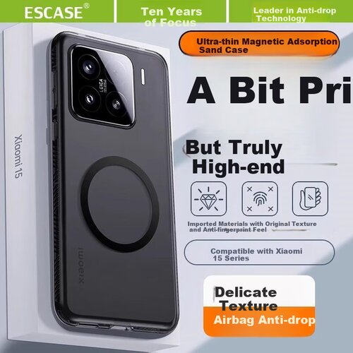  Escase Maska za mobilni telefon Xiaomi 15 Pro, Crna Cene