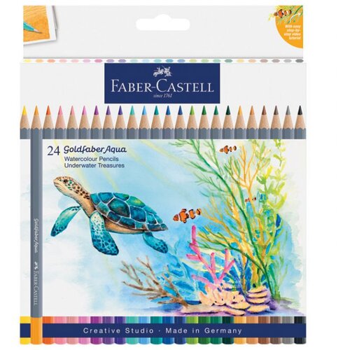  BOJE DRVENE-VODENE 24BOJE GOLDFABER AQUA FABER CASTELL 114617 Cijene