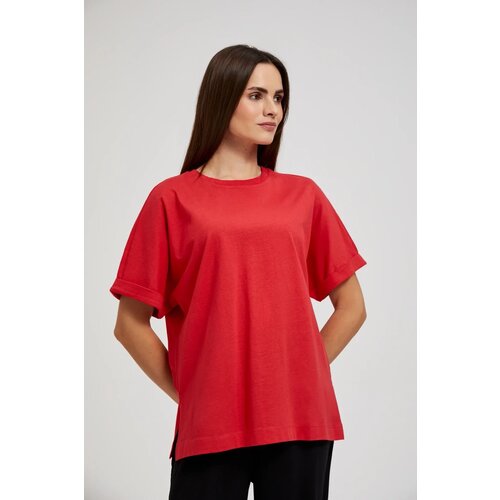 Marisse Women's Blouse L-Ts-4420 Red Cene