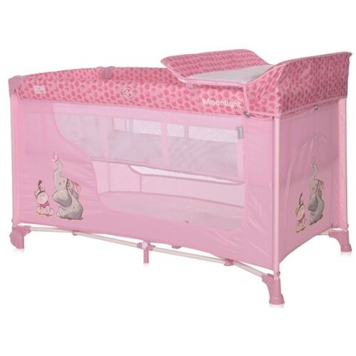 Olimp Sport Lorelli prenosivi krevet moonlight 2 nivoa - mellow rose fellows Cene