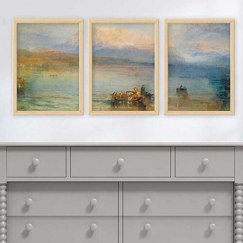 Wallity Set uramljenih slika 3NTC_UN54424, 3 dijela Cene
