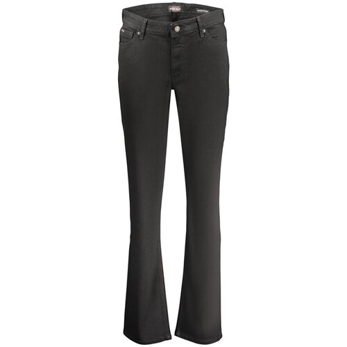 Guess TRAPERICE ZA ŽENE CRNE DENIM Cijene