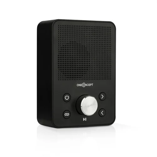 OneConcept Plug+Play FM, radio za u utičnicu, FM, USB, BT, crni