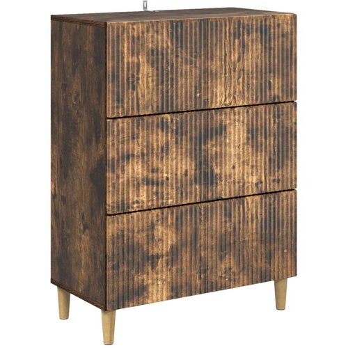 Ormar s ladicama Dimljeni hrast 66 x 34 5 x 90 cm - Dimljeni hrast Cene