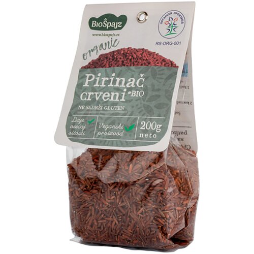 Biospajz Organski crveni pirinač, 200g Slike