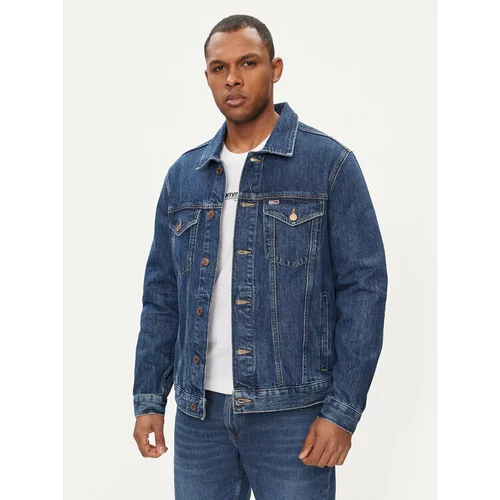 Tommy Jeans Jeans jakna Ryan DM0DM18782 Mornarsko modra Regular Fit
