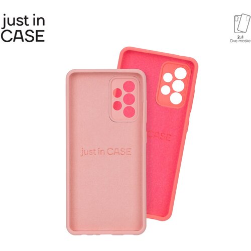 Just In Case 2u1 extra case mix plus paket pink za A52S 5G Slike