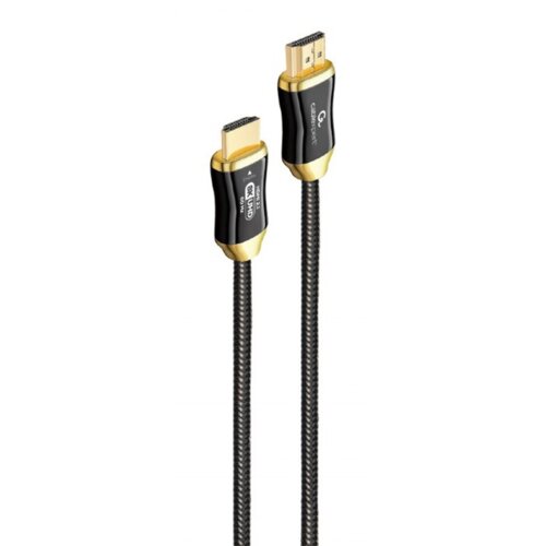 Gembird CCBP-HDMI8K-AOC-5M Ultra High Speed ​​HDMI 8K kabel z Ethernetom AOC Premium Series 5m črn Slike