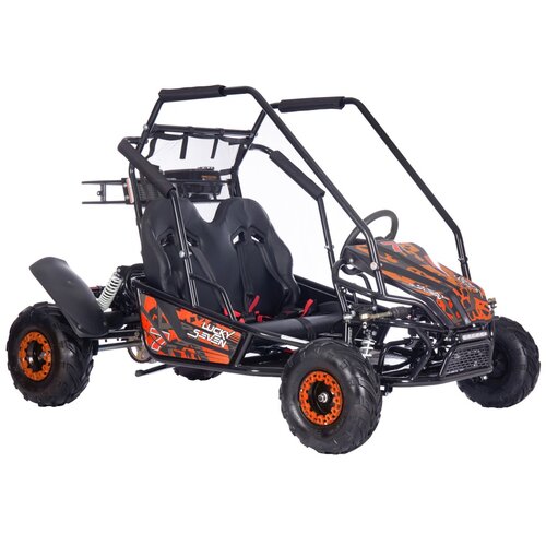 Buggy na benzin LUCKY SEVEN LIFT 125cm3 - narančasti Slike