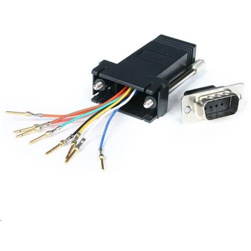 StarTech.com GC98MF adapter za promjenu tipa priključka kabela DB-9 RJ-45 Crno Cene