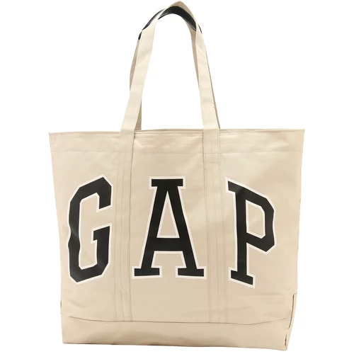 GAP Shopper torba bež / crna / bijela